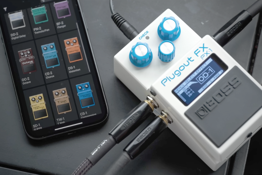 Mehr Effekte für den Boss PX-1