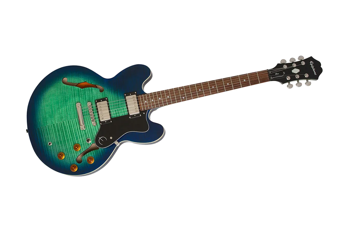 Epiphone Limited Edition Dot Deluxe Aquamarine