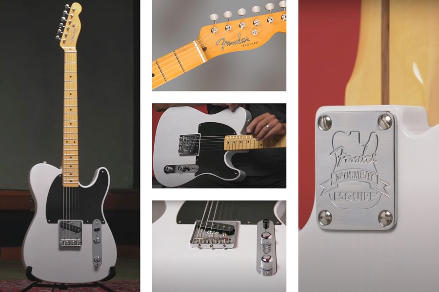 Fender 70th Anniv. Esquire White Blonde