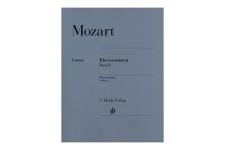 Henle Verlag Mozart Klaviersonaten Band I